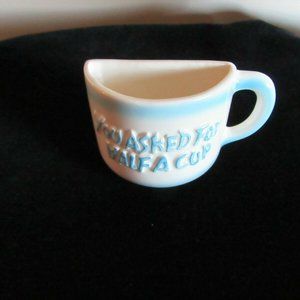 Cup Vintage Half Cup
